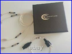 Crystal Cable Piccolo Diamond speaker cables 2x 2,5 metre + piccolo power 1m20