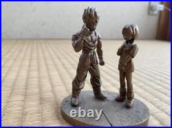 DRAGON BALL Bronze Figure Set of 8 Son Goku, Gohan, Vegeta, Piccolo, etc