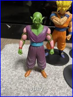 DRAGON BALL Figure Set of 5 Son Goku Son Gohan Vegeta Piccolo Set USED