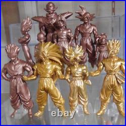 DRAGON BALL HG Figure Goods Z Warrior Bronze & Gold lot of10 Goku Vegeta Piccolo