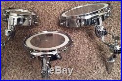 DW Piccolo Toms 12, 10, & 8 With Ball Mounts