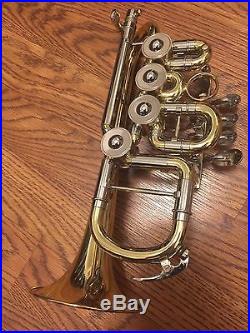 Dillon Rotary Piccolo Trumpet in Bb/A copy of Scherzer