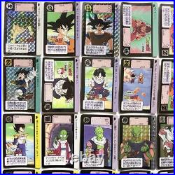Dragon Ball Card-dass lot of 42 Holo Piccolo Goku Part 7 Vintage Complete set