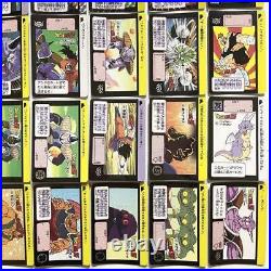 Dragon Ball Card-dass lot of 42 Holo Piccolo Goku Part 7 Vintage Complete set