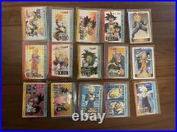 Dragon Ball Card-dass lot set 45 Goku Cell Son Gohan Vegeta Freeza piccolo