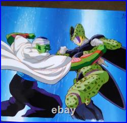Dragon Ball Cel Picture Piccolo vs Cell Background Set Anime Used