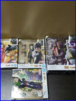 Dragon Ball Figure Figuarts Frieza Piccolo Vegeta Goku Anime Goods Rare Lot 4
