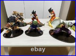 Dragon Ball Figure lot of 6 Goku Piccolo Nappa Raditz SCultures collection