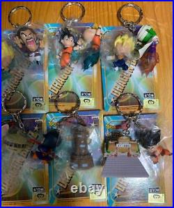 Dragon Ball Keychain figure lot of 10 Goku Piccolo Master Roshi Krillin Satan