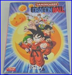 Dragon Ball Lamincards Album + 89 Karten Son Goku Vegeta Krillin Piccolo 03-B-LC