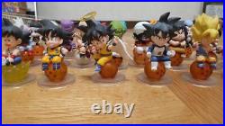 Dragon Ball Mini Figure lot of 32 Goku Vegeta Piccolo Krillin Satan Bloomers
