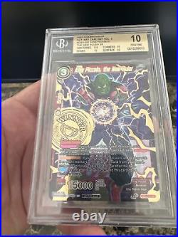 Dragon Ball Super DBS King Piccolo, the New Ruler Winner Stamped. BGS 10