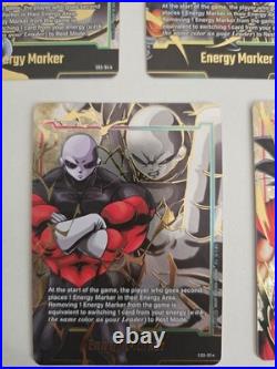 Dragon Ball Super Fusion World Full Set of 10 Gold / Normal Energy Marker E03