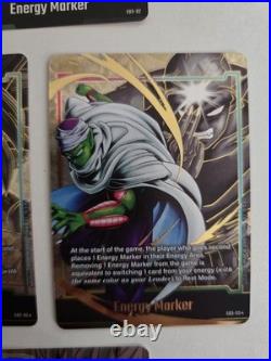 Dragon Ball Super Fusion World Full Set of 10 Gold / Normal Energy Marker E03