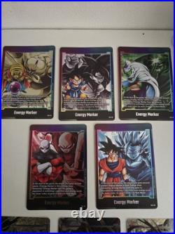 Dragon Ball Super Fusion World Full Set of 10 Gold / Normal Energy Marker E03