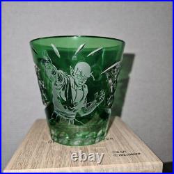 Dragon Ball Super Super Hero Piccolo Shenron Edo Kiriko Glass Green