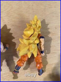 Dragon Ball Z Action Figure Jakks limited edition paints parts lot