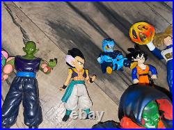 Dragon Ball Z Action Figure Lot Of 27 Figures Jakks Irwin Bandai Slug Movie