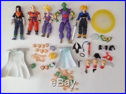 Dragon Ball Z Figuarts Action Figures Android 17, Piccolo, Krillin Klilyn, Gohan