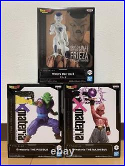 Dragon Ball Z Piccolo Majin Buu Frieza figure set of 3
