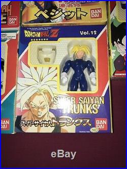 Dragon Ball Z Super Battle Collection Figure Lot Piccolo Gohan Trunks Vegetto