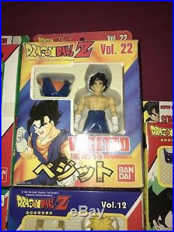 Dragon Ball Z Super Battle Collection Figure Lot Piccolo Gohan Trunks Vegetto