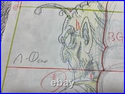 Dragon ball original picture anime Piccolo Daimaou with Douga Blueprint