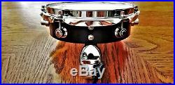Dw Drum Workshop 8 Piccolo Tom & Mount -made In Usa- 6 Ply Maple Very Rare