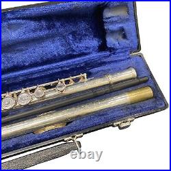 EL DEFORD ELKHART Silver Flute with Case