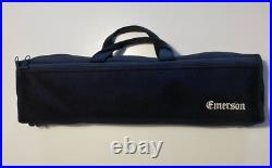EMERSON STERLING SILVER OPEN HOLE FLUTE withCASE EMERSON STERLING SILVER OPEN HOLE FLUTE withCASE
