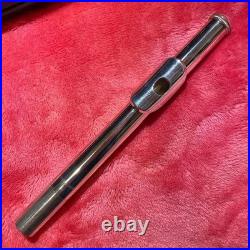 EXC Yamaha YFL-31 Flute Headjoint Solid Silver. 925 E-Mech Maintenance History