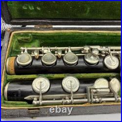 E. Rittershausen Wooden Flute 1990's