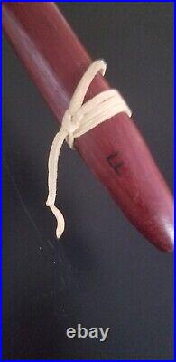 Eaglehead Native American Hand Carved Flute