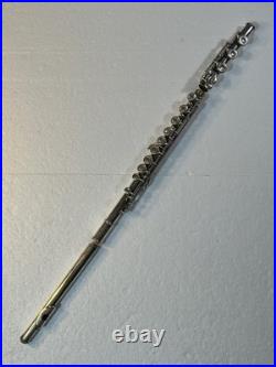 Early 1970s Artley Model 4-0 Open-Hole Flute Low B Key Nogales AZ 334836
