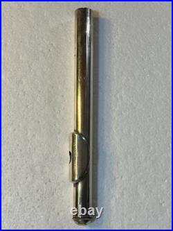 Early 1970s Artley Model 4-0 Open-Hole Flute Low B Key Nogales AZ 334836