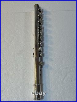 Early 1970s Artley Model 4-0 Open-Hole Flute Low B Key Nogales AZ 334836 Early 1970s Artley Model 4-0 Open-Hole Flute Low B Key Nogales AZ 334836
