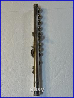Early 1970s Artley Model 4-0 Open-Hole Flute Low B Key Nogales AZ 334836