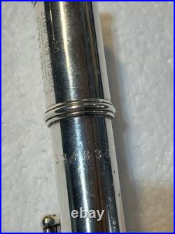 Early 1970s Artley Model 4-0 Open-Hole Flute Low B Key Nogales AZ 334836