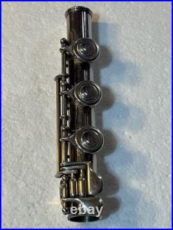Early 1970s Artley Model 4-0 Open-Hole Flute Low B Key Nogales AZ 334836