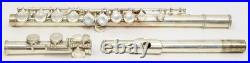 Elkhart Sterling Custom Flute with blue lined case Elkhart Sterling Custom Flute with blue lined case