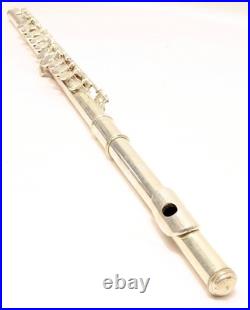 Elkhart Sterling Custom Flute with blue lined case Elkhart Sterling Custom Flute with blue lined case