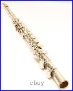 Elkhart Sterling Custom Flute with blue lined case Elkhart Sterling Custom Flute with blue lined case