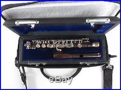 Emerson Boston Legacy Piccolo Flute Ironwood Body with Case 1405