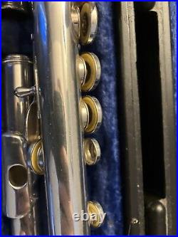 Emerson EF1 Flute With Case NEW PADS