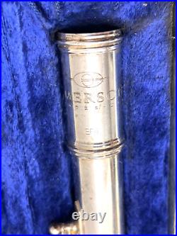 Emerson EF6 Flute Open Hole Sterling Silver Headjoint 8039104 USA Made with Case