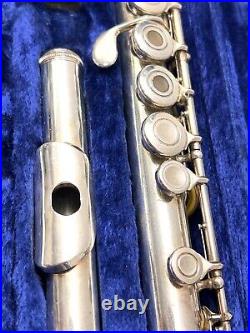 Emerson EF6 Flute Open Hole Sterling Silver Headjoint 8039104 USA Made with Case