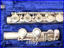 Emerson EF6 Flute Open Hole Sterling Silver Headjoint 8039104 USA Made with Case