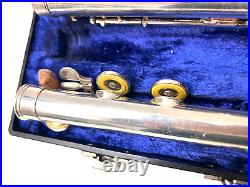 Emerson EF6 Flute Open Hole Sterling Silver Headjoint 8039104 USA Made with Case