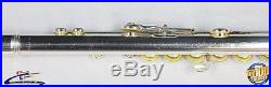 Emerson ELD Closed Hole Flute & Piccolo with HSC Low B Foot Sterling Silver #35897
