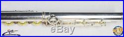 Emerson ELD Closed Hole Flute & Piccolo with HSC Low B Foot Sterling Silver #35897